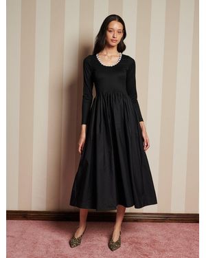 Sister Jane Forever Framed Midi Dress - Black