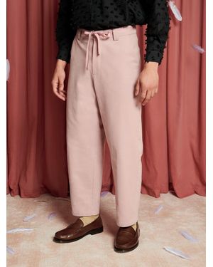 Sister Jane Crane Waist Tie Trousers - Pink