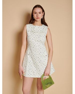 Sister Jane Dalarna Ditsy Mini Dress - Natural