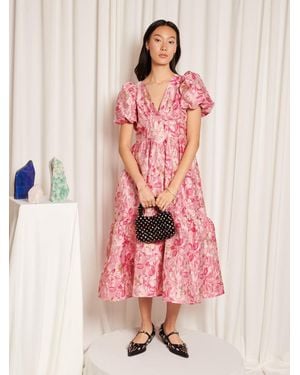 Sister Jane Opal Midi Dress - Pink