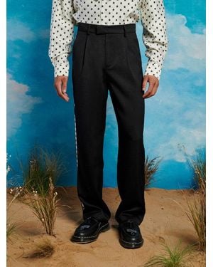 Sister Jane Saloon Scallop Pants - Blue