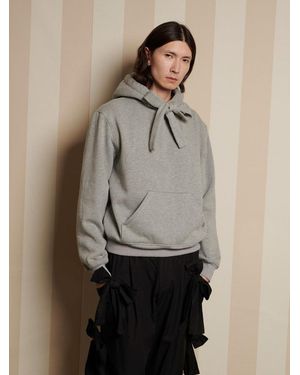 Sister Jane Demar Bow Hoodie - Natural