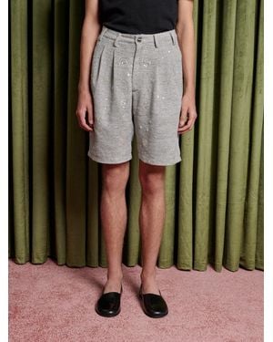 Sister Jane Otis Beaded Tweed Shorts - Multicolour
