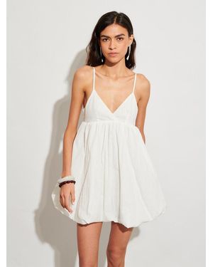 Sister Jane Ghospell Cove Mini Bubble Dress - White