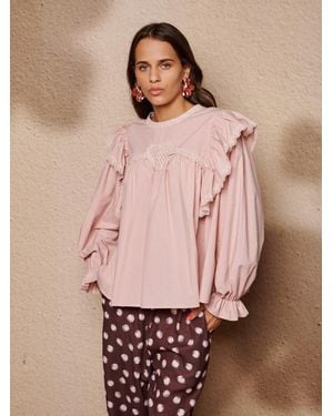 Sister Jane Sol Seeker Ruffle Top - Pink