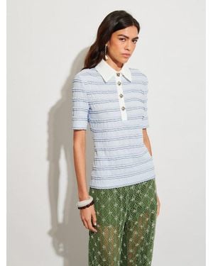 Sister Jane Ghospell Noa Stretch Top - White