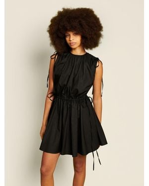 Sister Jane Ghospell Gilia Drawstring Mini Dress - Green