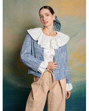 Sister Jane Dream Victoria Pearl Jacket - Blue