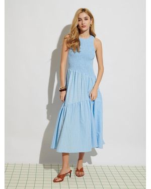 Sister Jane Ghospell Marina Midi Dress - Blue