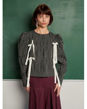 Sister Jane Ghospell Prisha Ruched Top - Green