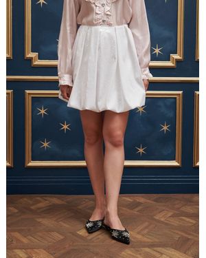 Sister Jane Glass Sequin Bubble Skirt - Blue