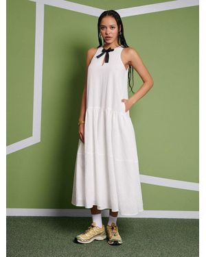 Sister Jane Ghospell Nicola Oversized Midi Dress - Green