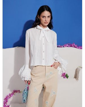 Sister Jane Dream Neroli Trim Blouse - Blue