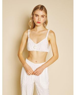Sister Jane Perle Spot Bralette - Natural