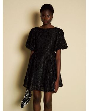 Sister Jane Dream Heather Floral Mini Dress - Black