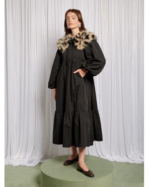Sister Jane Eleanor Removable Collar Maxi Dress - Multicolour