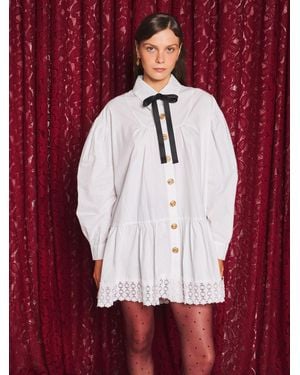 Sister Jane Endora Shirt Dress - Red