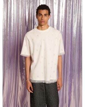 Sister Jane Demi Tulle T-shirt - White