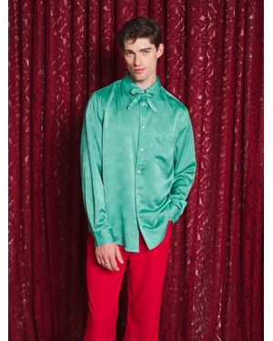 Sister Jane Liora Neck Tie Shirt - Red