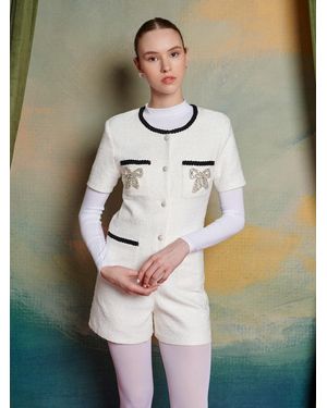 Sister Jane Solo Tweed Playsuit - Multicolour