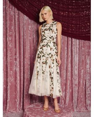 Sister Jane Dream Echo Sequin Floral Maxi Dress - Purple