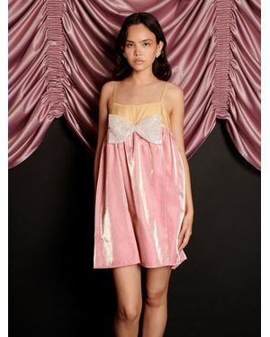 Sister Jane Melody Bow Mini Dress - Multicolour