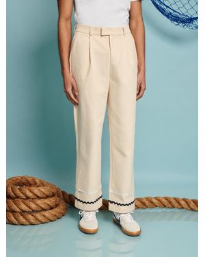 Sister Jane Skipper Ric Rac Trousers - Blue