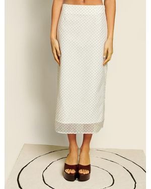 Sister Jane Ghospell Spira Polka Dot Skirt - Green
