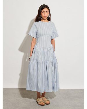 Sister Jane Ghospell Piper Midi Dress - White