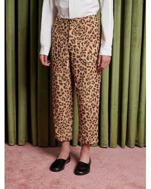 Sister Jane Cameron Leopard Trousers - Multicolour
