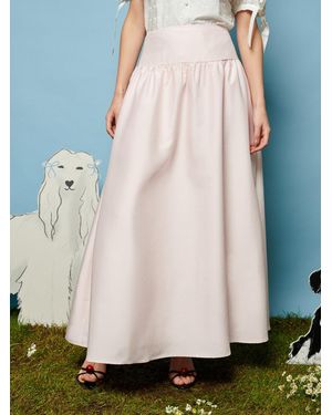 Sister Jane Tilly Taffeta Midi Skirt - Multicolour