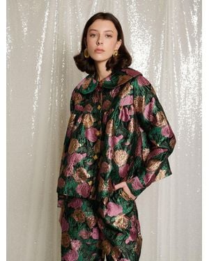 Sister Jane Enchanted Jacquard Jacket - Natural
