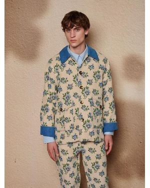 Sister Jane Cyrus Tapestry Jacket - Blue