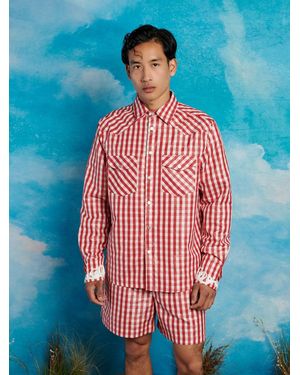 Sister Jane Stables Gingham Shirt - Blue