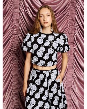 Sister Jane Dream Roxie Rose Sequin Top - Pink
