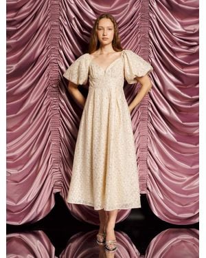 Sister Jane Dream Sally Lace Midi Dress - Pink