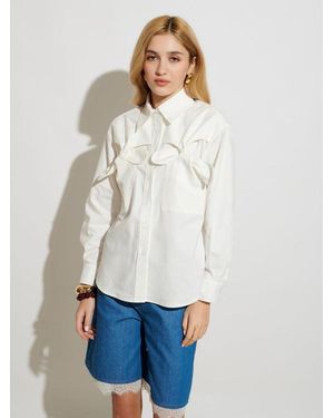 Sister Jane Ghospell Gwyn Shirt - White