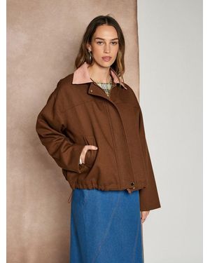 Sister Jane Ghospell Fable Oversized Jacket - Blue