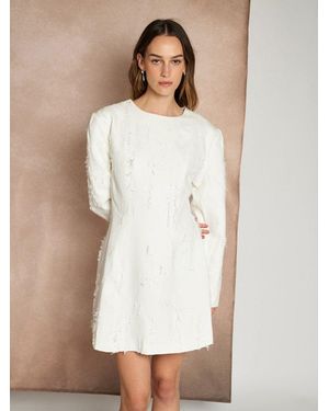 Sister Jane Ghospell Solace Shaped Mini Dress - White