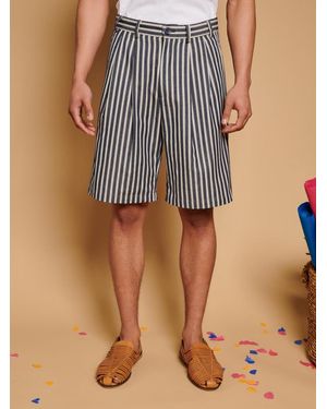 Sister Jane Luis Striped Shorts - Multicolour