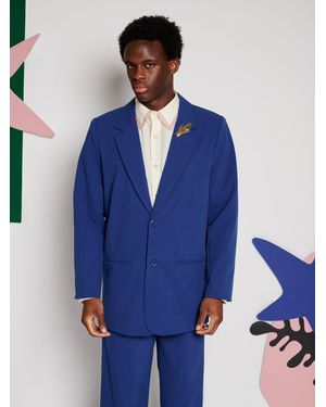 Sister Jane Manon Single Breasted Blazer - Blue