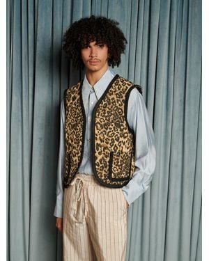 Sister Jane Ward Leopard Vest - Multicolour