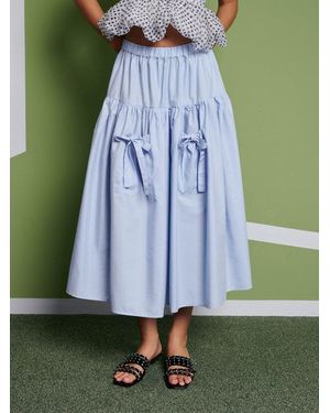 Sister Jane Ghospell Dina Midi Skirt - Green