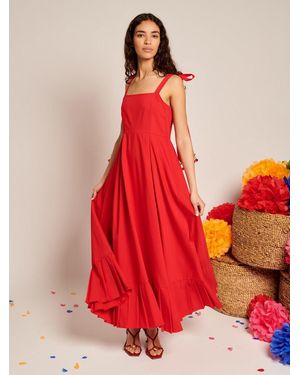 Sister Jane Carmen Maxi Dress - Red