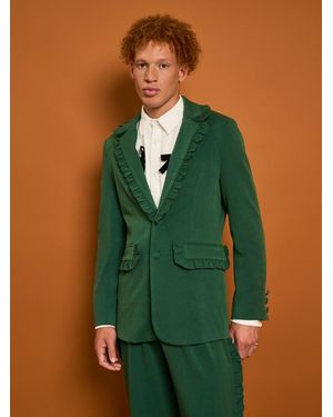 Sister Jane Granger Ruffle Blazer - Green