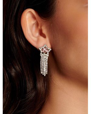 Sister Jane Muse Star Earrings - Brown