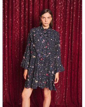 Sister Jane Tarot Reader Mini Dress - Red