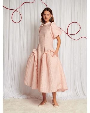 【英国発Sister Jane】Fantasy floral-jacquard satin dress Fantasy Jacquard Maxi Dress – Sister Jane (EU)