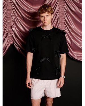 Sister Jane Louie Bows T-shirt - Black