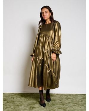 Sister Jane Ghospell Rana Midi Dress - Green